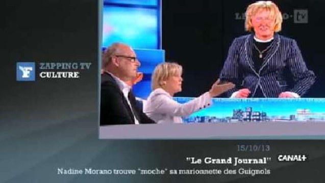 Zapping TV : Nadine Morano trouve que son Guignol est moche et fait peur