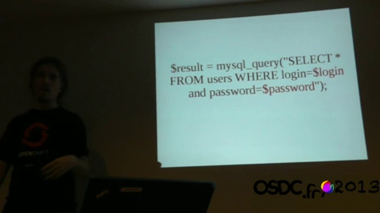 [OSDC.fr 2013] Atelier pratique de recherche de faille de sécurité