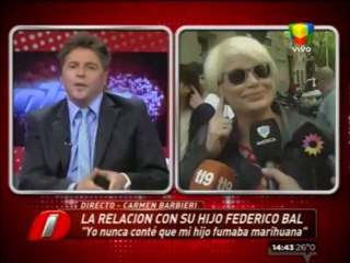 Pronto.com.ar Carmen habla de las adicciones de su hijo