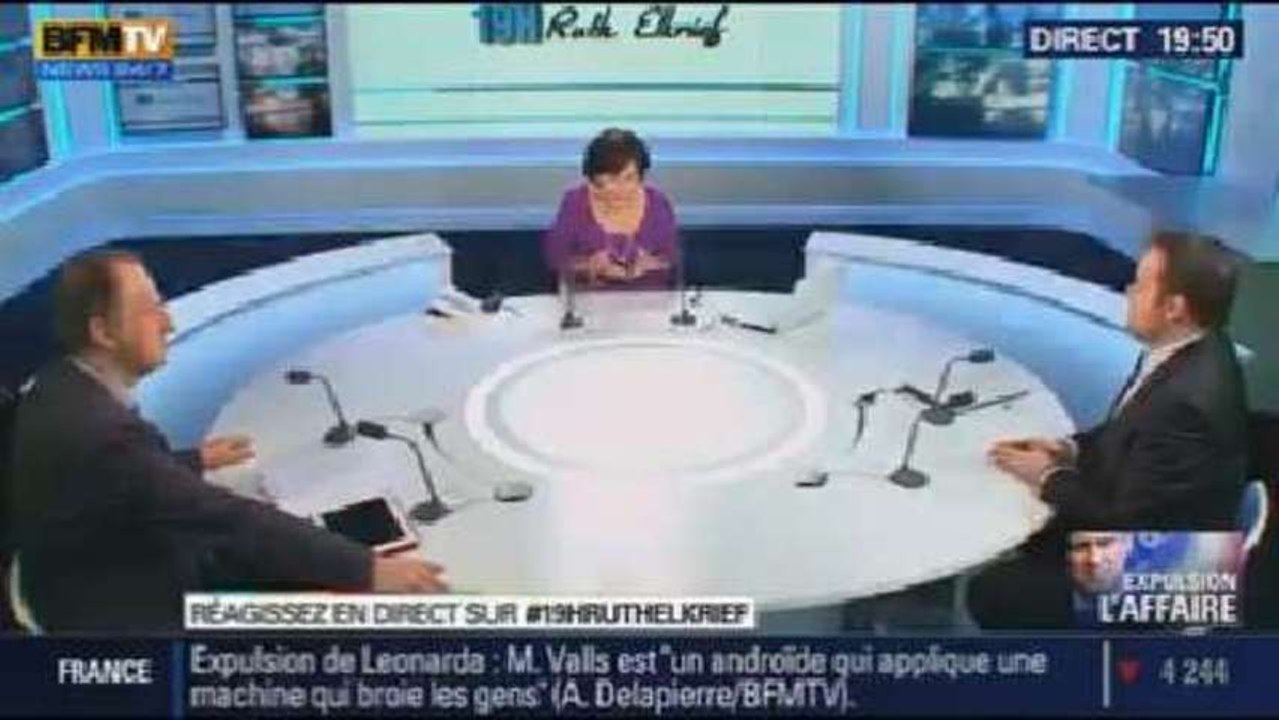 Bastien Millot et Bernard Sananès: le face à face de Ruth Elkrief - 16/10