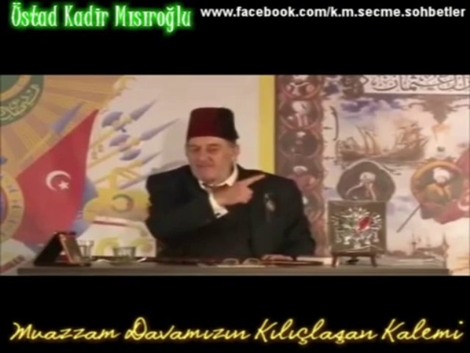 Fethullah Gülen için yaşasın cehennem, Üstad Kadir Mısıroğlu