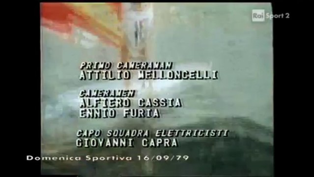 La Domenica Sportiva - 16 Settembre 1979 - Sigla di chiusura