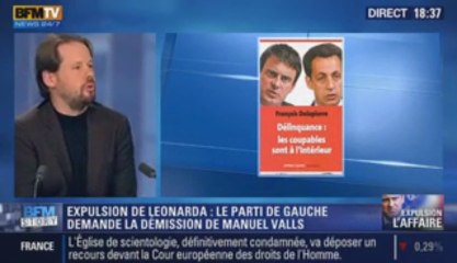 François Delapierre sur BFM TV après l'expulsion de Leonarda