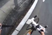 Un cycliste percuté par une Jeep , fracture du fémur