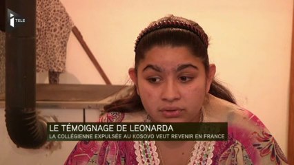 Скачать видео: Leonarda raconte son expulsion