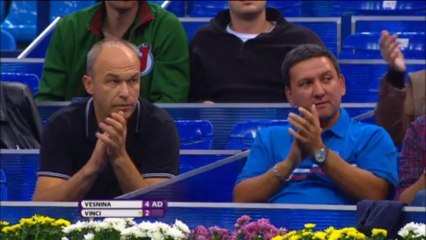 Moscú - Vinci puede con Vesnina