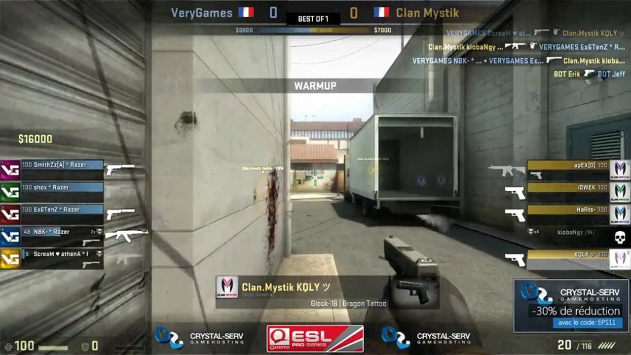 ESL Pro Series XI : Clan-Mystik vs VeryGames