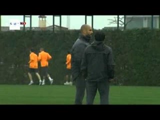 Light session for Barcelona winning line-up