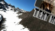 Snow-Capped Mountain - After Effects Template