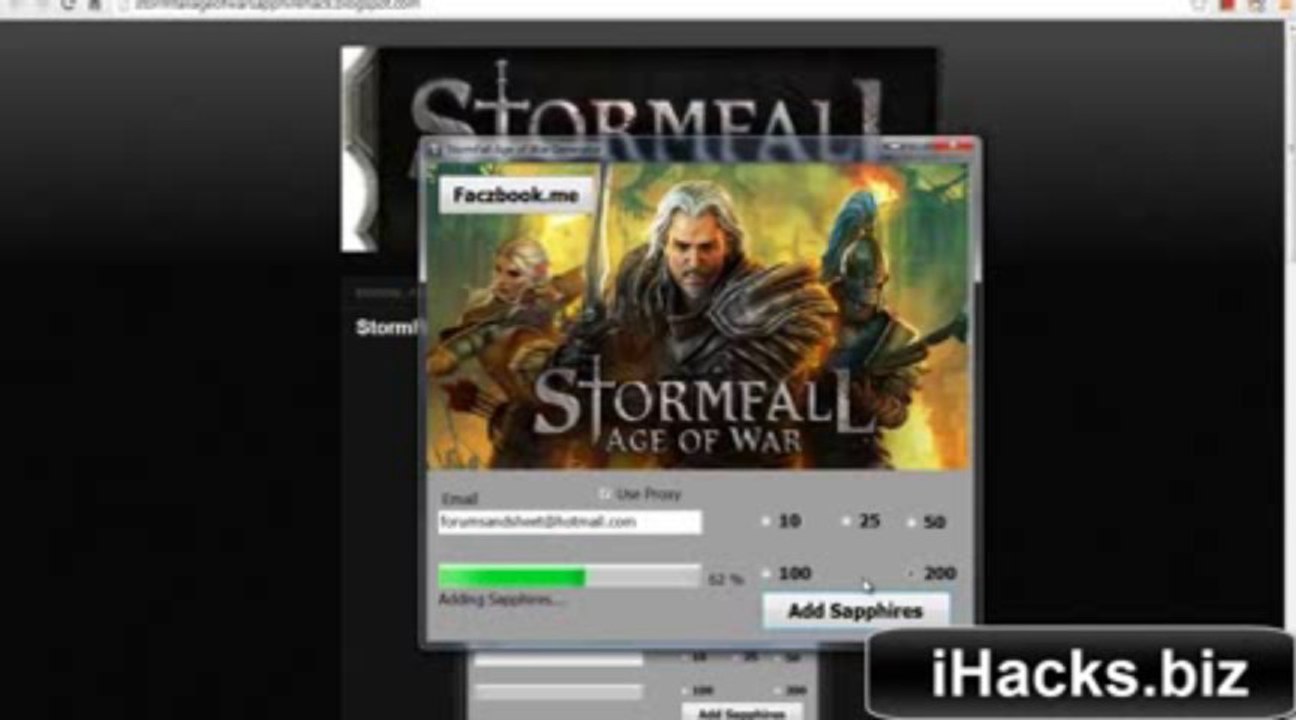 StormFall Age Of War Cheat Tool -- Sapphire Hack 2014