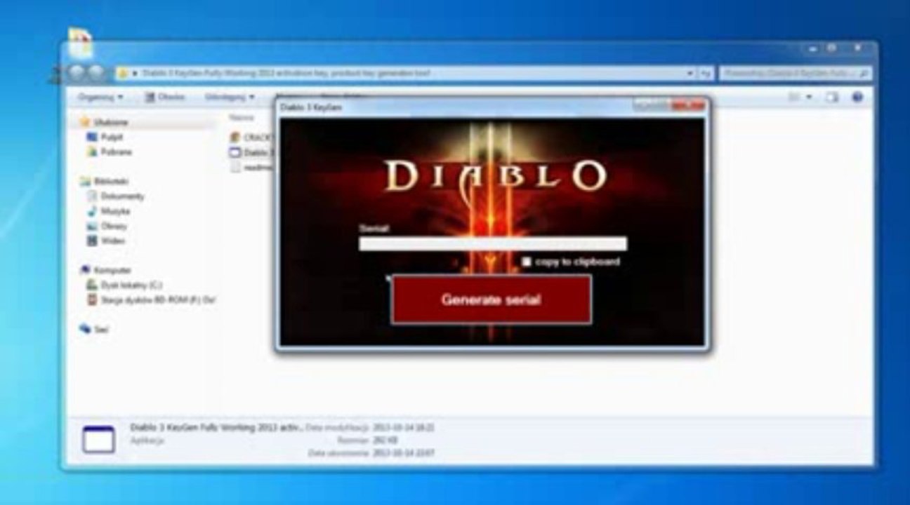 Diablo 3 Keygen % Crack % Link in Description + Torrent