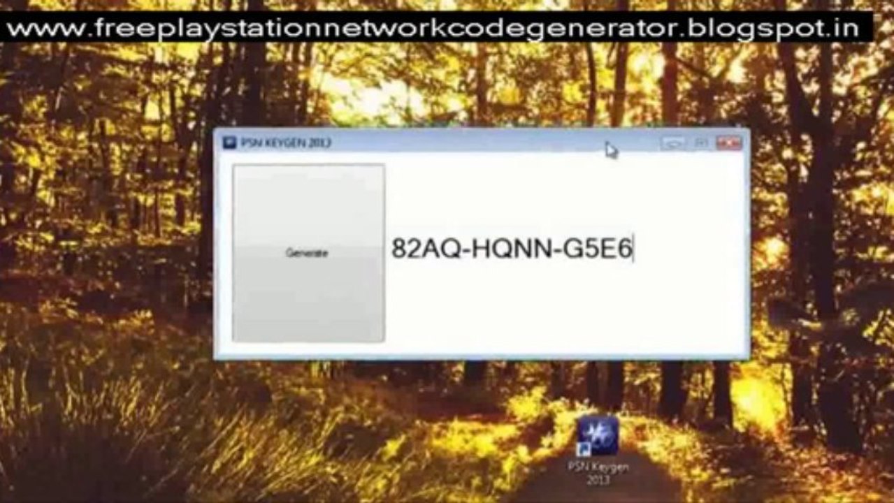 PSN Code Generator - Free Generator PSN code Updated "Working Proof"