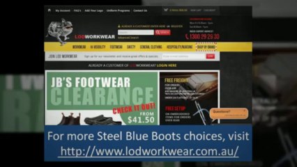 Which Steel Blue Boots Works Best for You