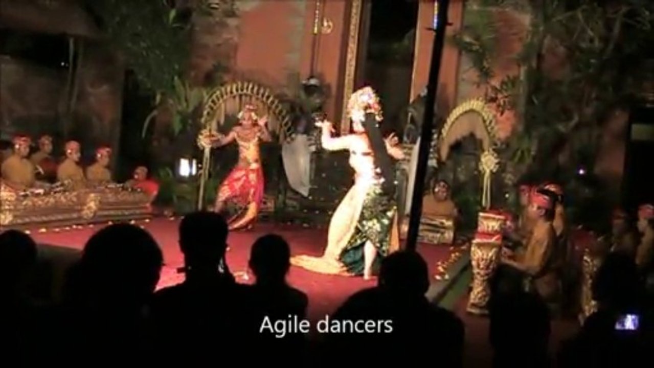 Lovers Dancing Like This - Balinese Oleg Tambulilingan, Bumblebee Dance - Bali Holidays