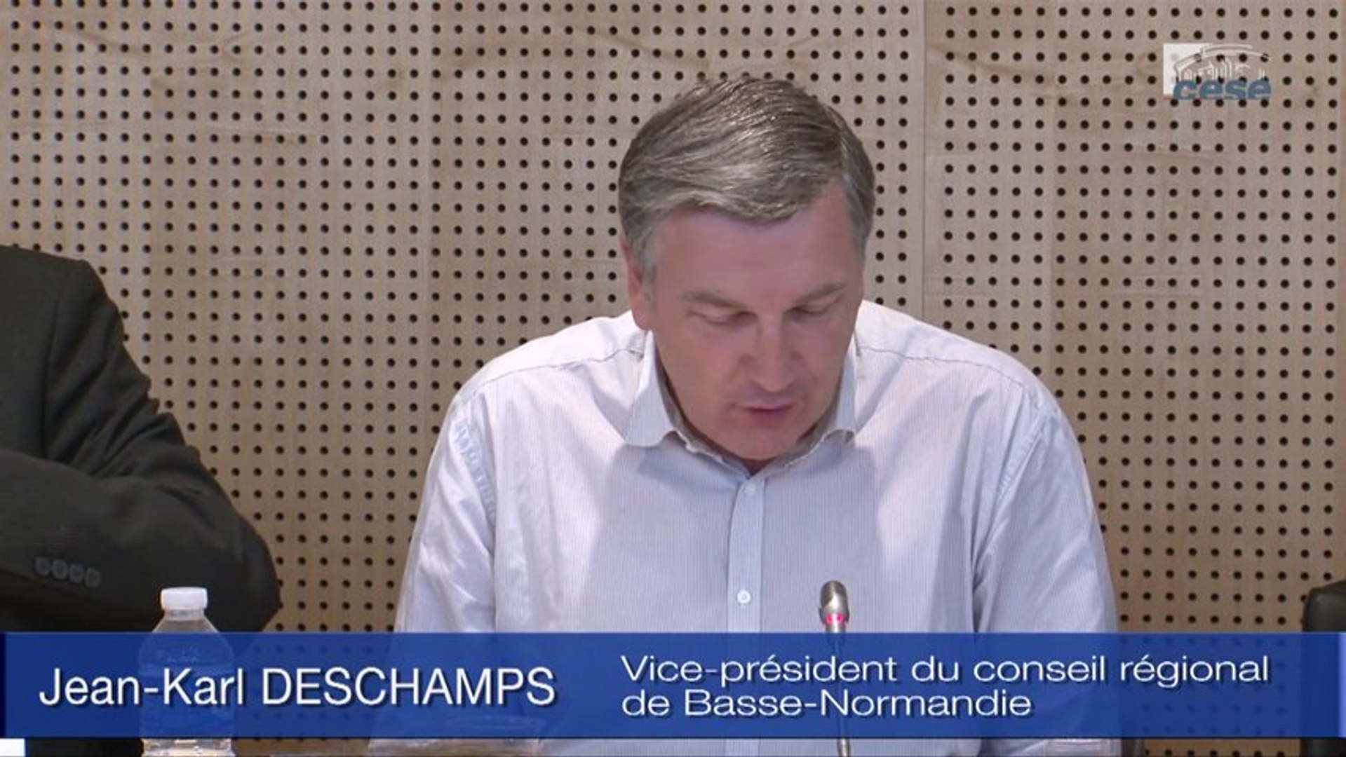 Audition de Jean-Karl Deschamps, Conseil régional de Basse-Normandie - cese  - Vidéo Dailymotion