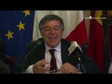 Napoli - Piano anticontraffazione, presentazione con il ministro Zanonato -1- (16.10.13)