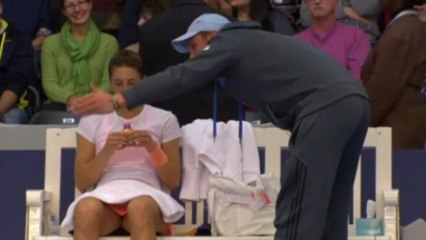 Trzy sety walki Petković z Bouchard