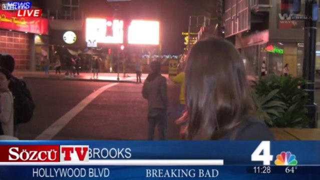 Ünlü muhabire canlı yayında taciz