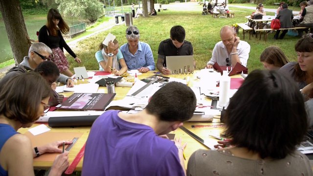 VEDUTA - Biennale de Lyon - EP01 : initiation / Groupe La Poste - Tous formidables - Tous Artistes