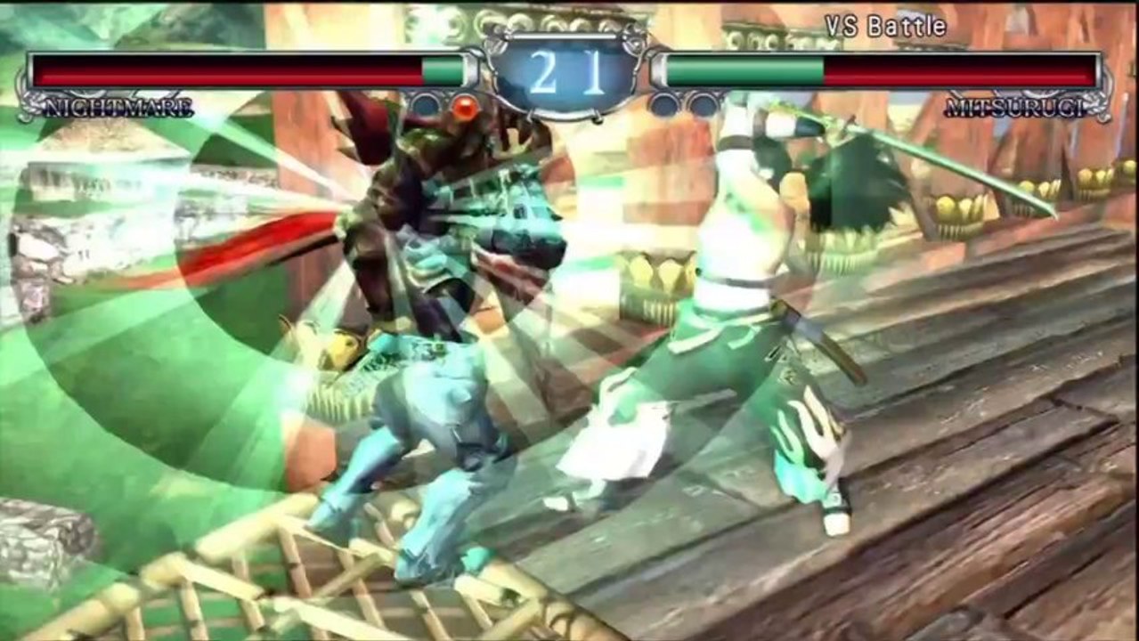 Soul Calibur II HD Online - Nightmare VS Mitsurugi