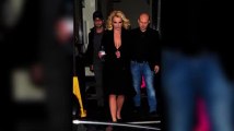 Britney Spears Dares to Bare in a Plunging Dress