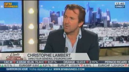 Christophe Lambert, Europacorp, dans l'invité de BFM Business - 17/10 1/2