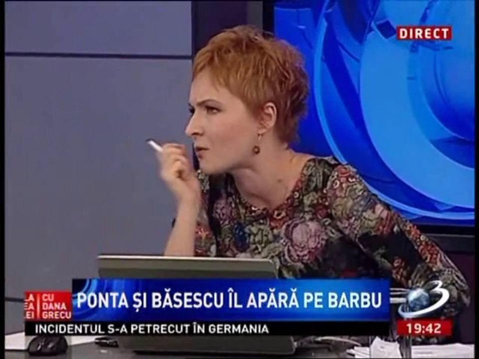 Dana Grecu: NU E CORECT CA PONTA LEAGA PENSIILE DE CHEVRON!