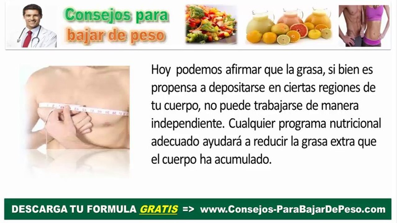 Como hacer para eliminar los senos masculinos