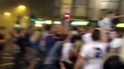 Newcastle student night turns into mass Yaya_Kolo Toure chant on the street