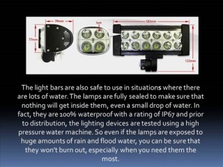 Led light Bar Also Fits in Heavy Equipment