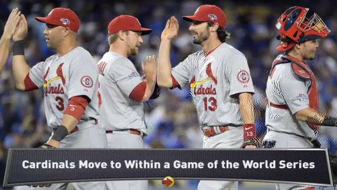 Cards Take Commanding 3-1 Lead in NLCS