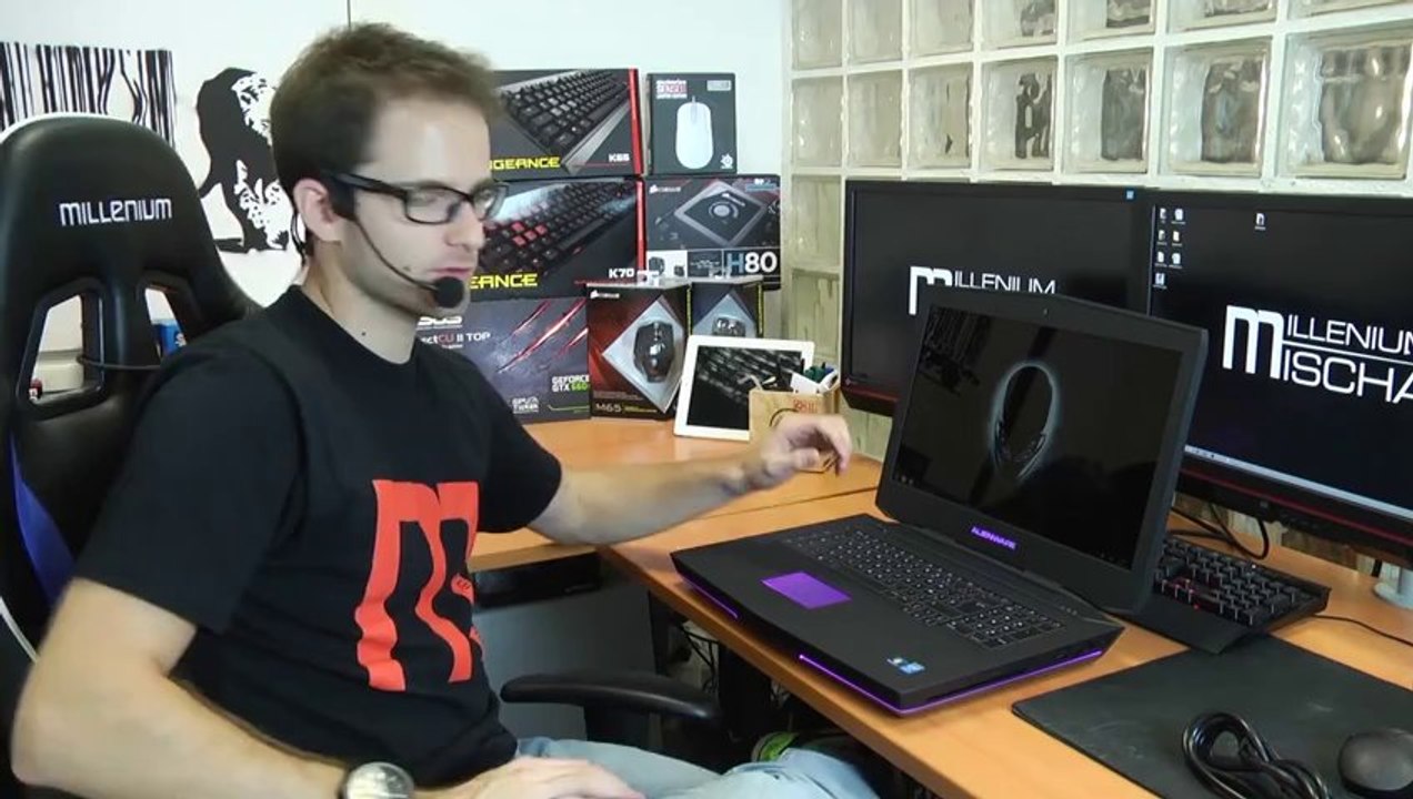 Unboxing Mischa - PC Portable alienware