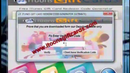 itunes Gift Card Generator October 2013 Working