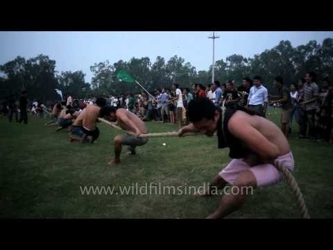 Rope pulling : At 50th Naga Fest'13