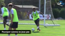 Pourquoi Lemina ne joue pas