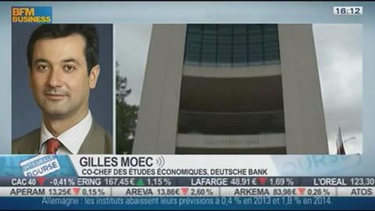 Négociation d'une coalition entre le gouvernement de Merkel et le SPD: Gilles Moec, dans Intégrale Bourse - 17/10