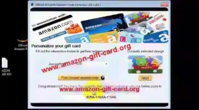 Free Free Amazon Gift Card Code Generator 2013 New Working Amazon Gift Card Code Generator