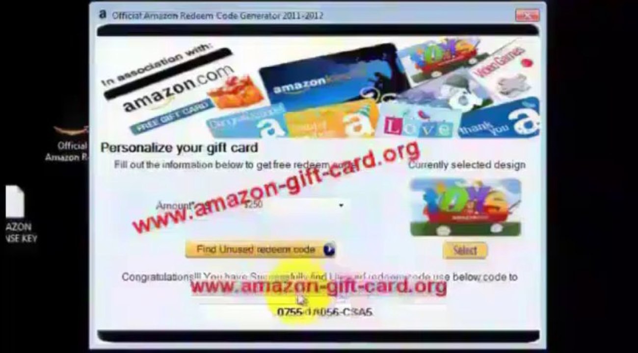 Free Free Amazon Gift Card Code Generator 2013 New Working Amazon Gift Card Code Generator