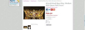 Tiara Connection discount pageant crowns
