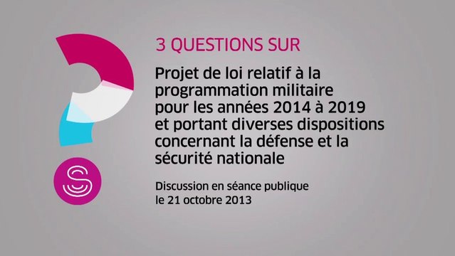 [Questions sur] Projet de loi relatif à la programmation militaire pour les années 2014 à 2019