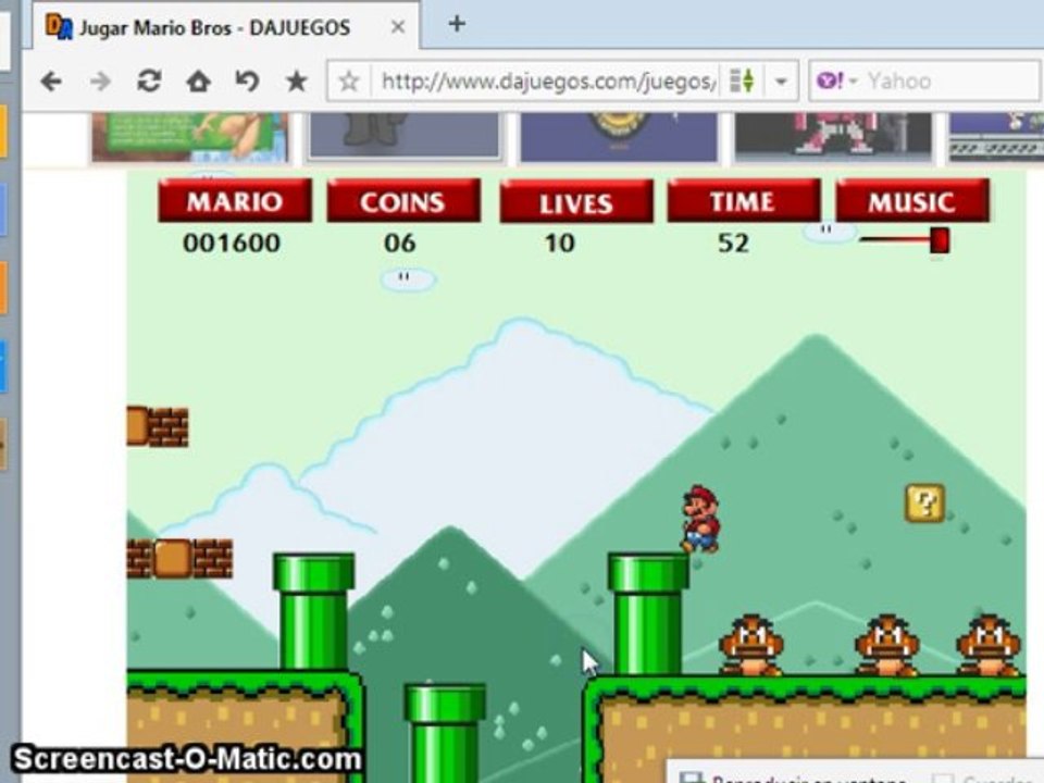 mario bros niveles cortos cap 1