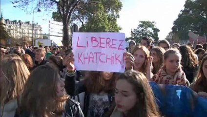 French students protest and stage wildcat strikes