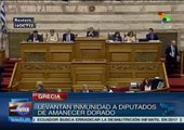 Grecia: Levantan inmunidad a diputados de Amanecer Dorado