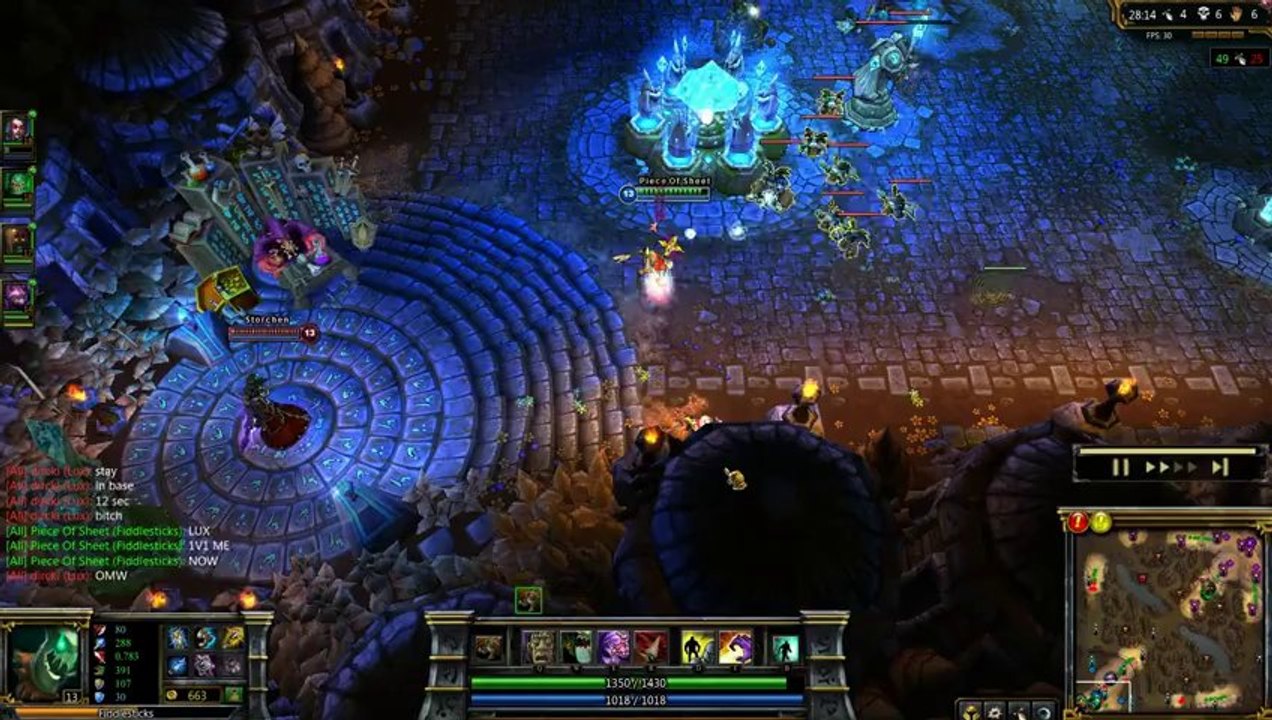 LOL FUN - Fail fiddlesticks - league-of-legends
