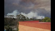 Time Lapse Footage Shows Australia Bushfire