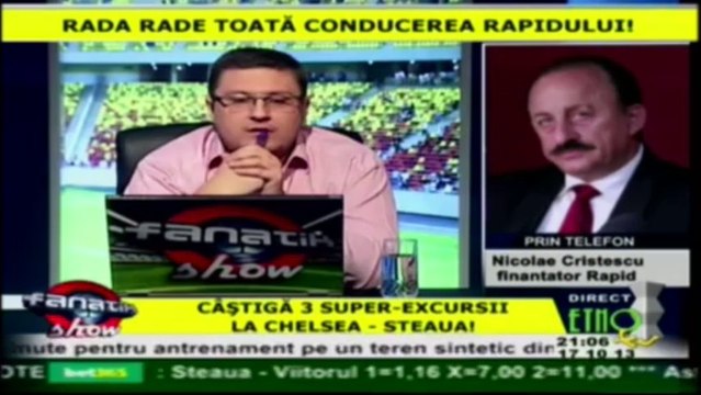 Nicolae Cristescu la FANATIK SHOW (17.10.2013) partea 2