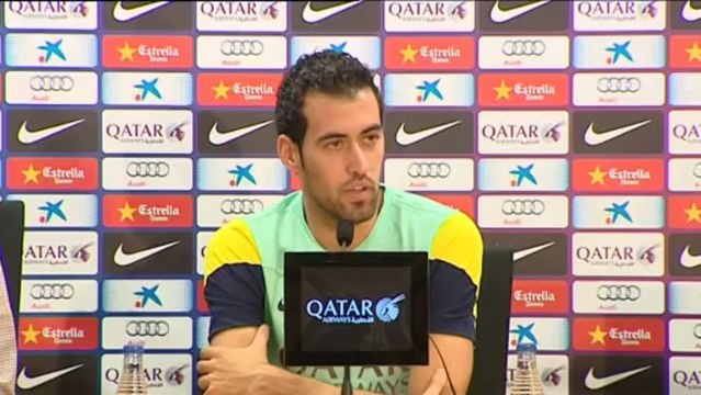 Busquets: Mientras ganemos, las rotaciones son buenas