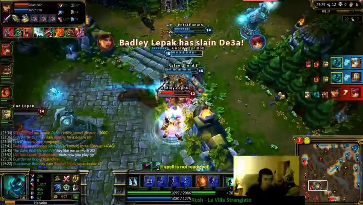LOL FUN - Hecarim pentakill by Guardsman bob - league-of-legends