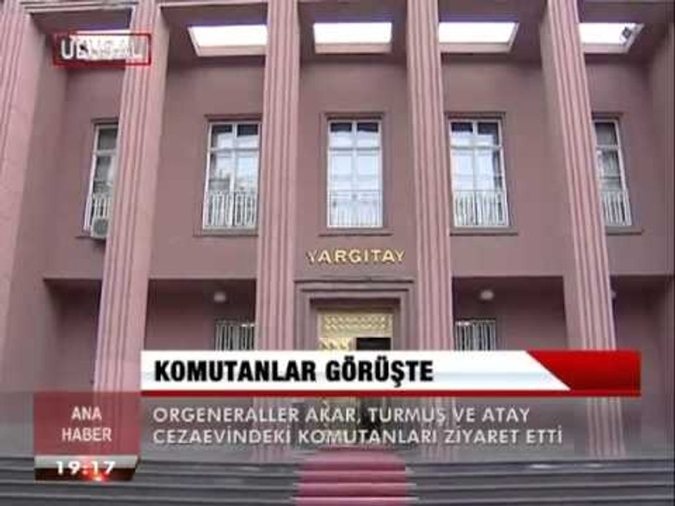 KOMUTANLAR GÖRÜŞTE