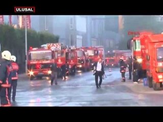 FABRİKA ALEV ALEV YANDI